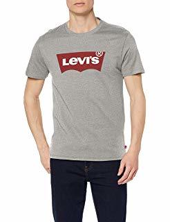 Levi's Graphic Set-In Neck, Camiseta para Hombre, Blanco