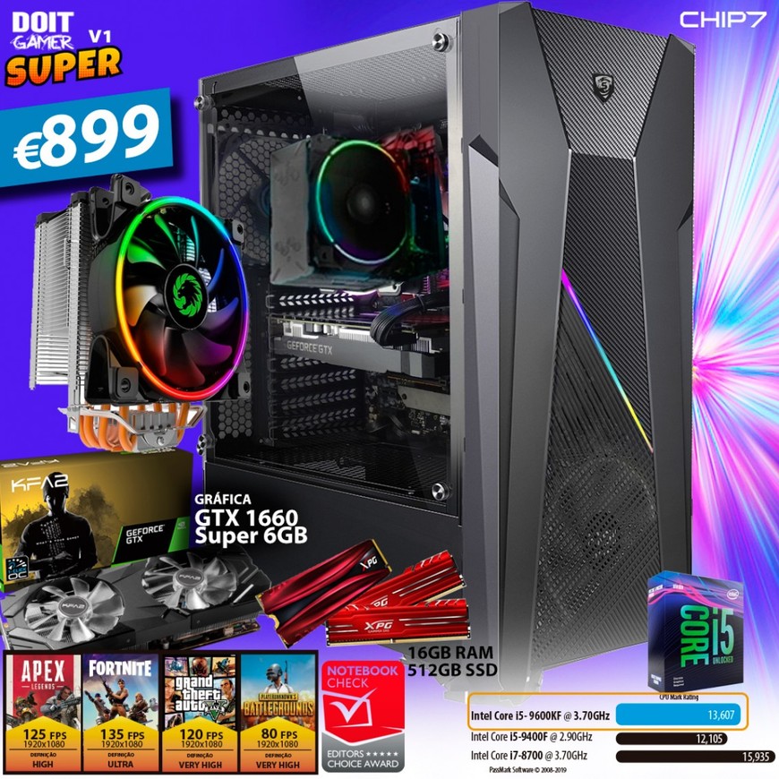 Productos Computador Gaming - CHIP7 DOIT SUPER V1