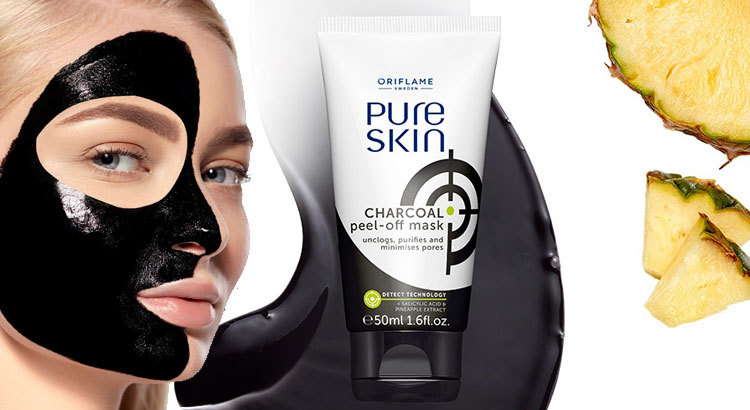 Máscara Facial Peel-Off Carvão Pure Skin