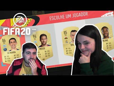 ELA É QUE ESCOLHEU A EQUIPA! - DRAFT FIFA 20 Ft.  Namorada