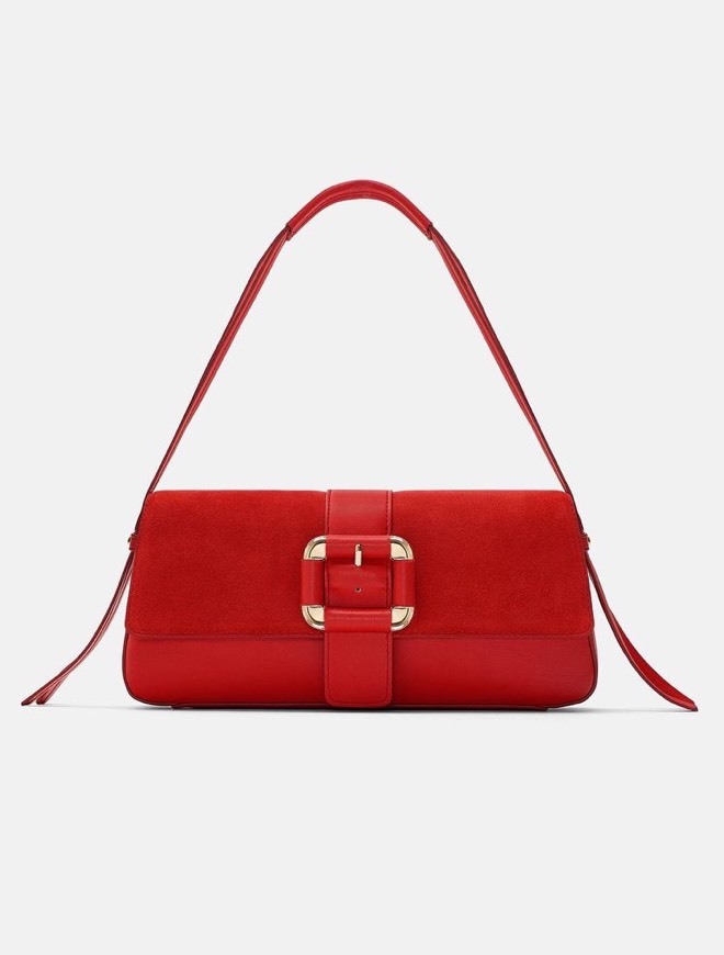 Fashion Zara red bag