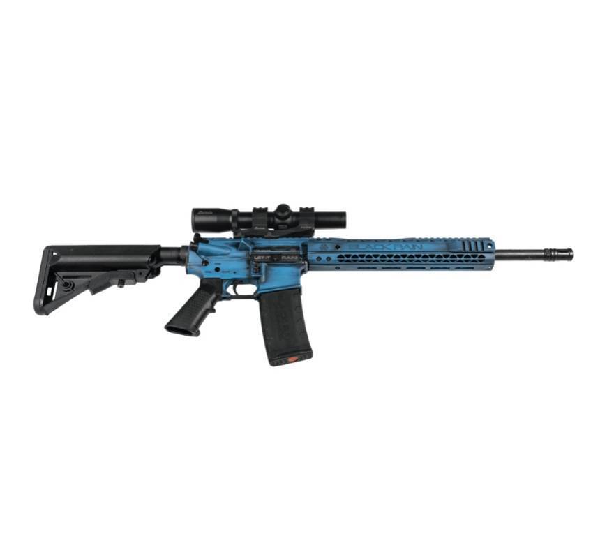 Social Black Rain Ordnance Spec-15+ Carbine Semi-Auto