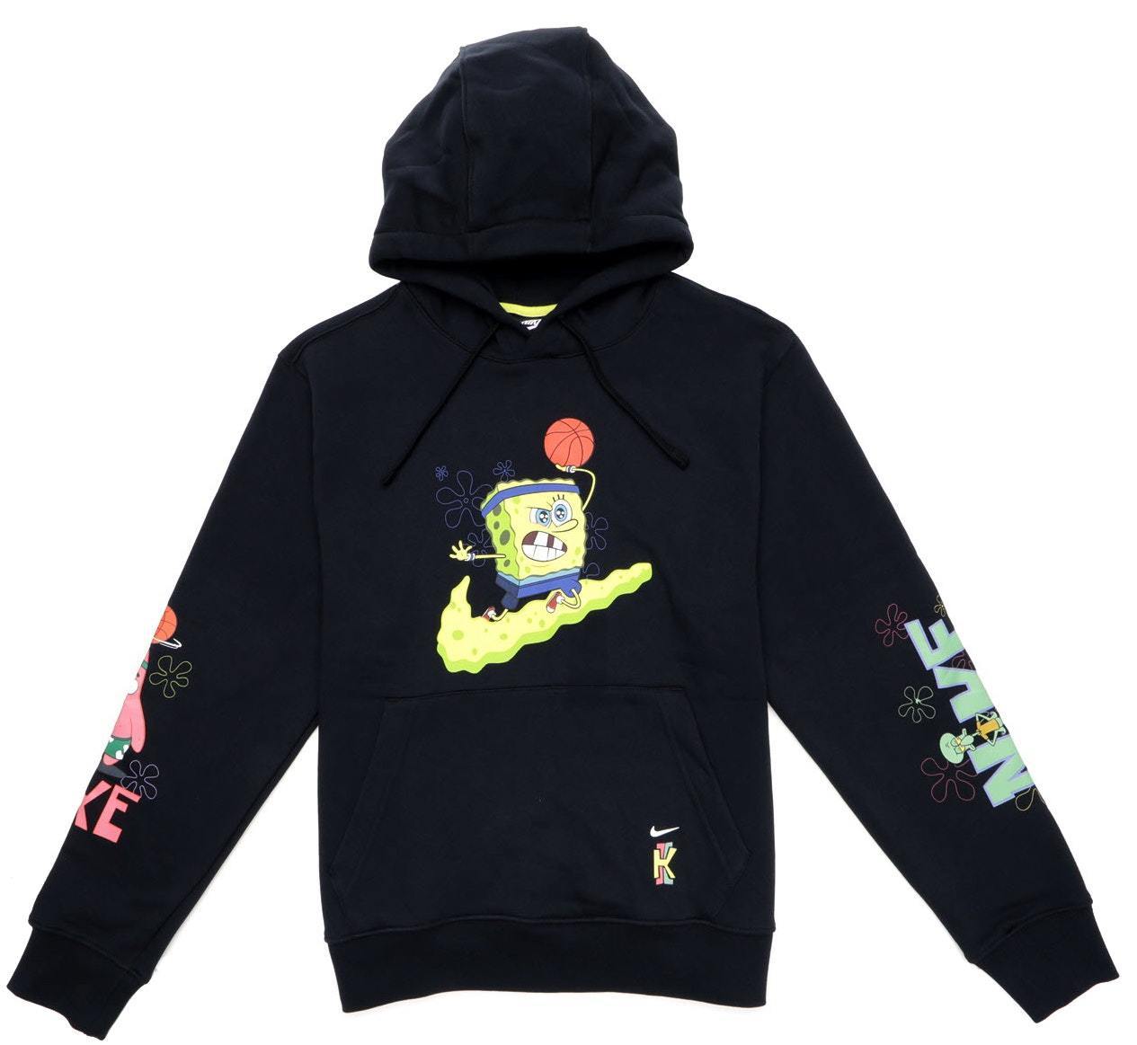 Moda Nike Kyrie x Spongebob Dri-Fit Patrick Star Hoodie Black 