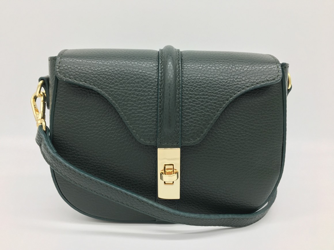 Social Crossbody leather bag