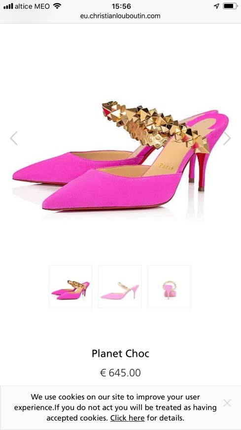 Product Christian louboutin pink shoes