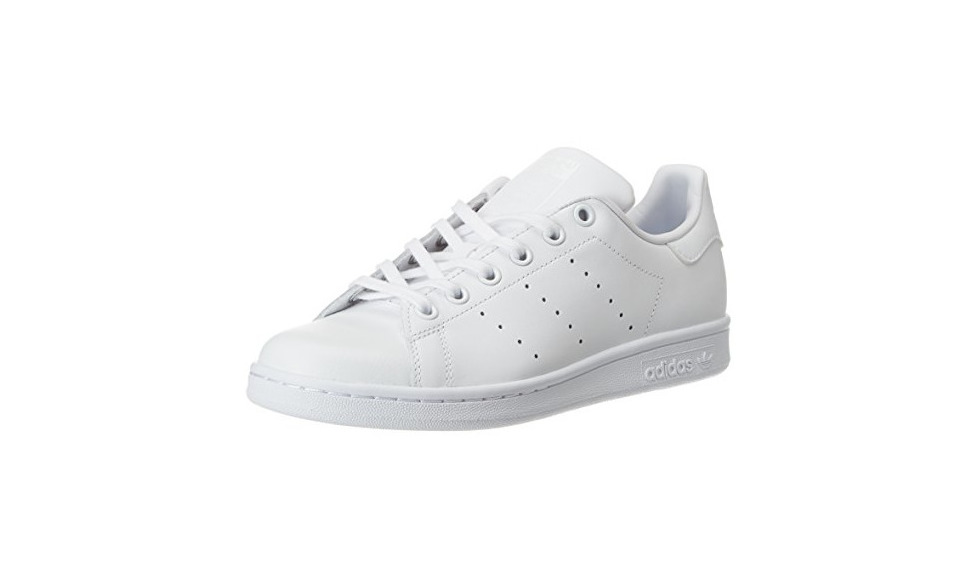 Social adidas Stan Smith J, Zapatillas de Deporte Unisex Niños, Blanco