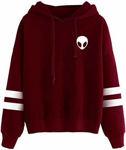 Social PANOZON Sudadera Hombre Travis Scott Astroworld Impresión de Logo Hoodie Chaqueta con