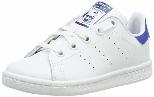 Social adidas Stan Smith C, Zapatillas Unisex Niños, Blanco