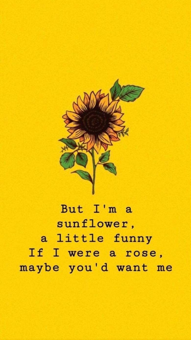 Social I'm a sunflower