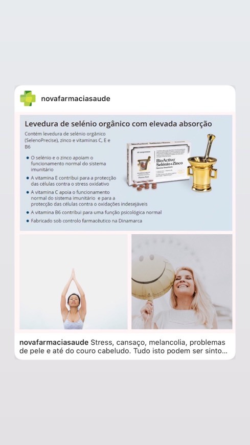 Product Bioactivo Selénio