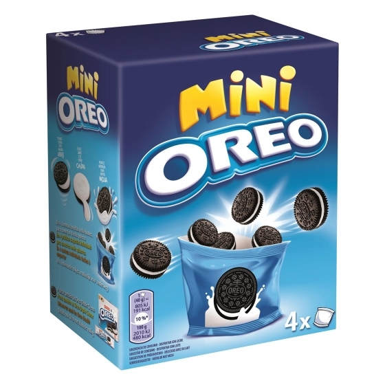 Social Oreo mini galletas relleno de chocolate(40 g)