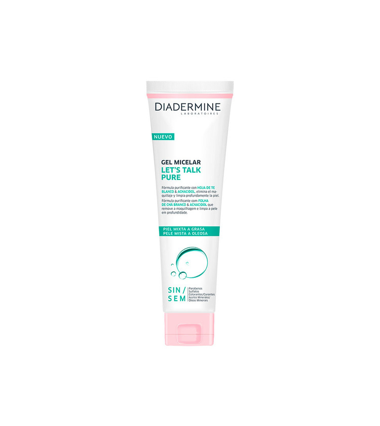 Productos Diadermine gel micelar 