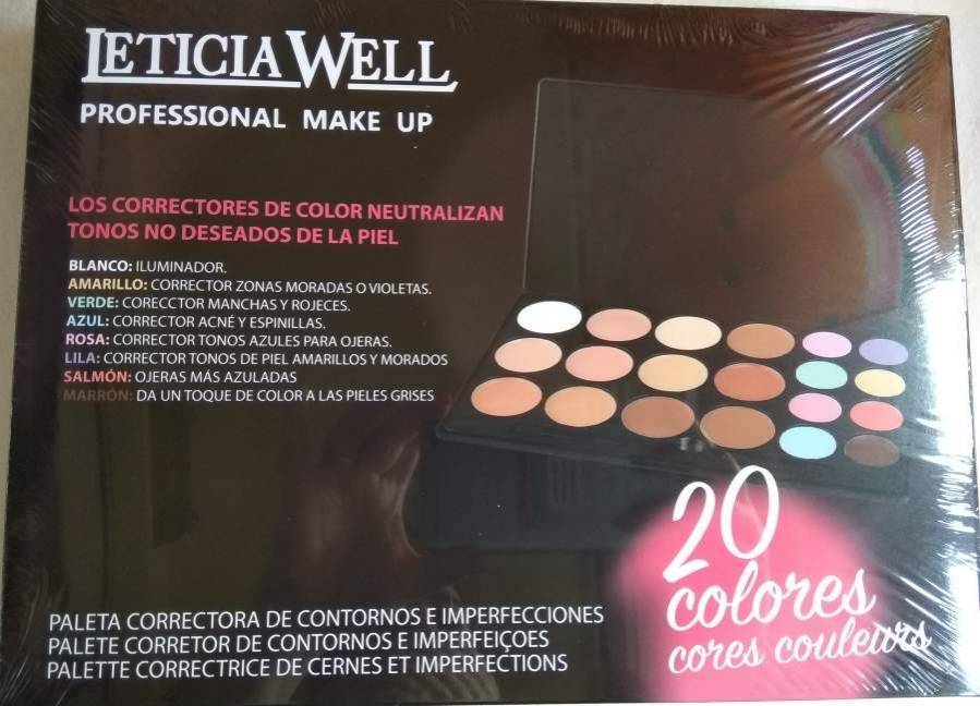 Producto Paleta 20 corretores Letícia Well