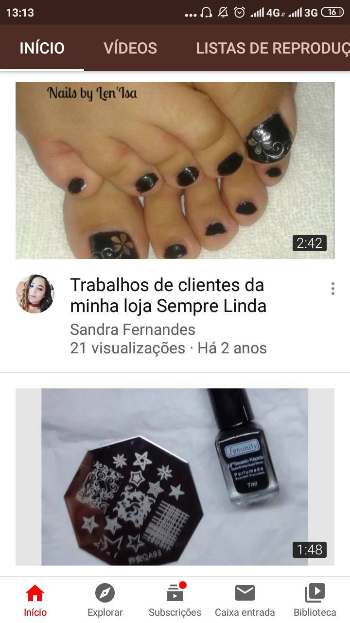 Fashion O meu canal YouTube sobre Unhas e Beleza