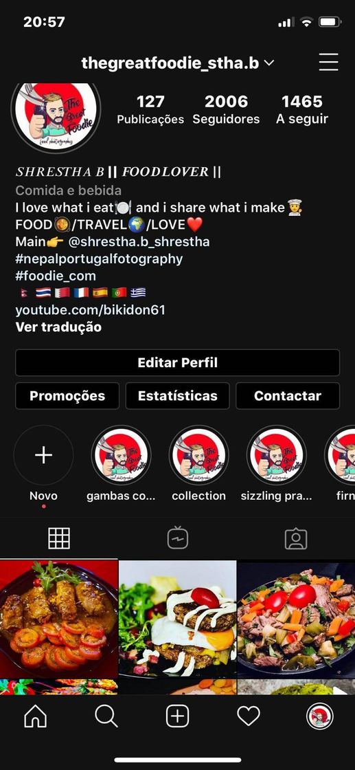 Moda Recomendo que sigam este meu amigo no Instagram 🙏