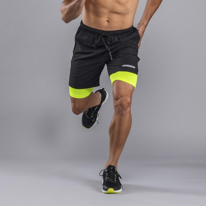 Social Calções de Corrida - Holster Black