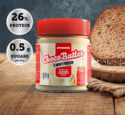 Prozis Whey Choco Butter Coconut Almond