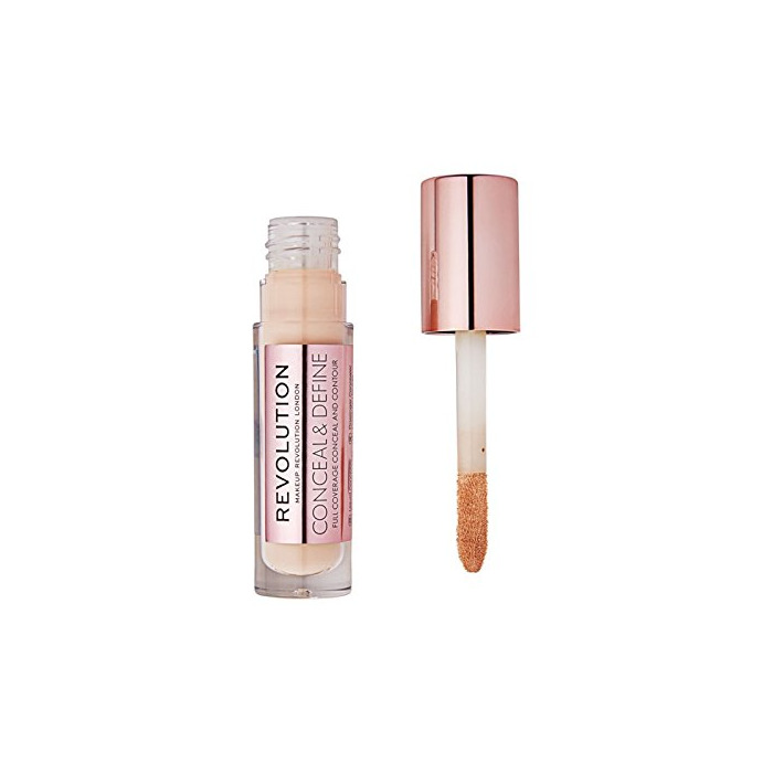 Belleza Makeup Revolution Conceal & Define Concealer C6 Korektor w plynie 3