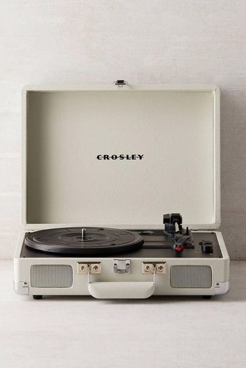 Crosley Cruiser Dove Grey Bluetooth Vinyl Record Player