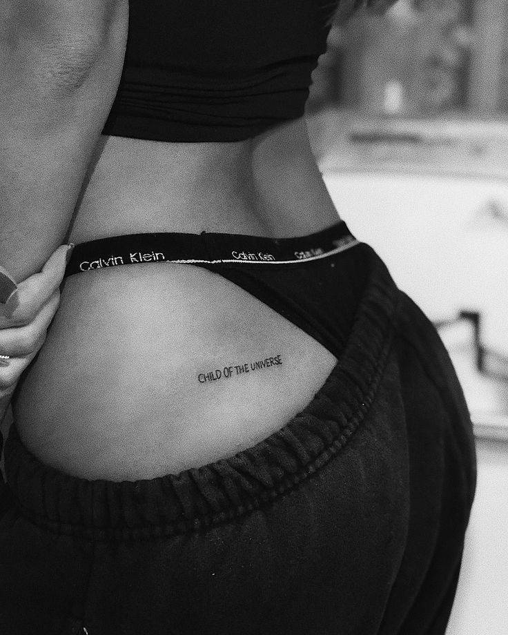 Social Tattoo "chill of the universe" 