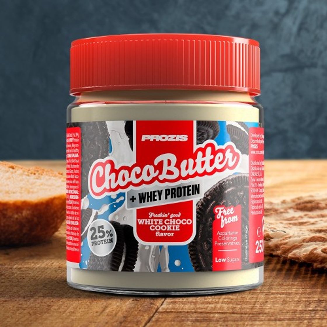 Moda Whey Choco Butter 250g White Choco Cookie - Diet Food | Prozis