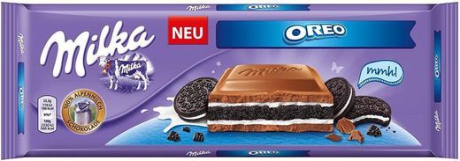 Social Milka - Chocolate con Galletas Oreo 100 gr - Pack de 5