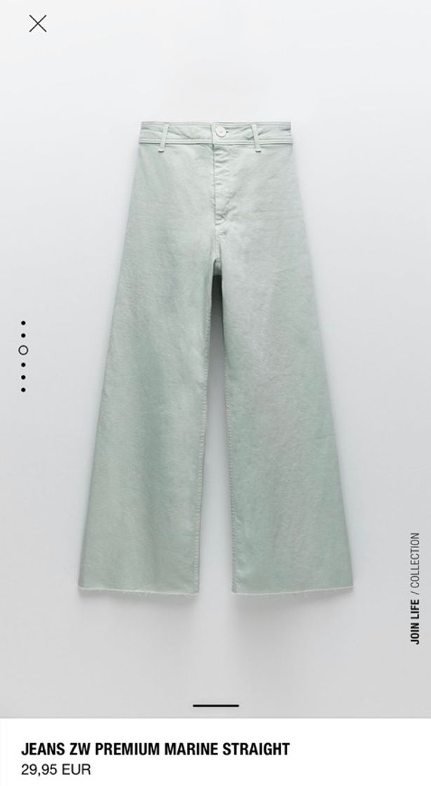 Social Jeans verde água 