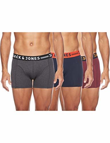Lugar JACK & JONES JACLICHFIELD TRUNKS 3 PACK, Bóxer Hombre, Multicolor