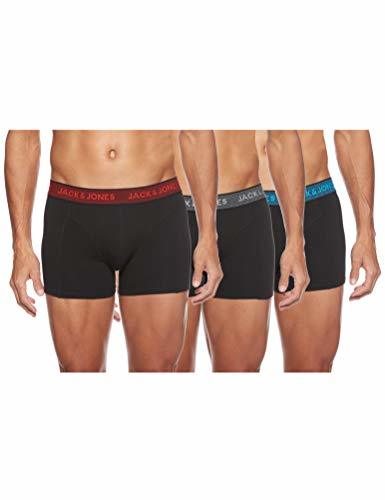 Place JACK & JONES Jacwaistband Trunks 3 Pack Noos Bóxer, Gris