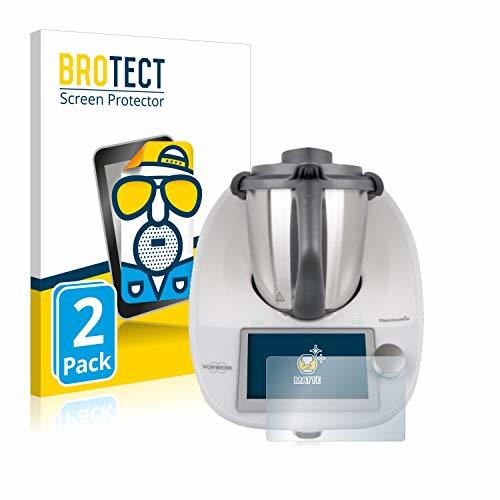 Electronic BROTECT Protector Pantalla Anti-Reflejos Compatible con Vorwerk Bimby TM6