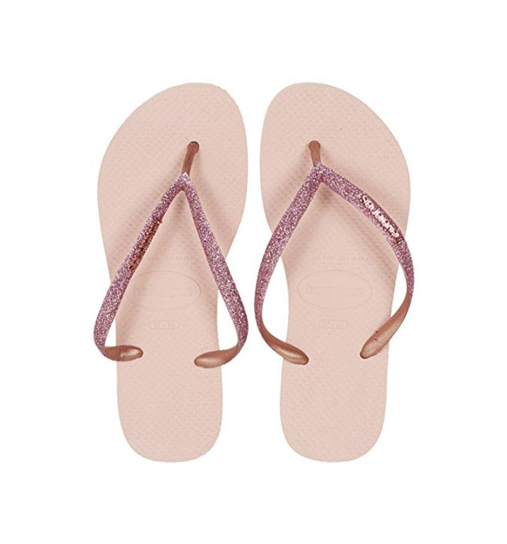 Product Havaianas Slim Glitter W Chanclas ballet rose