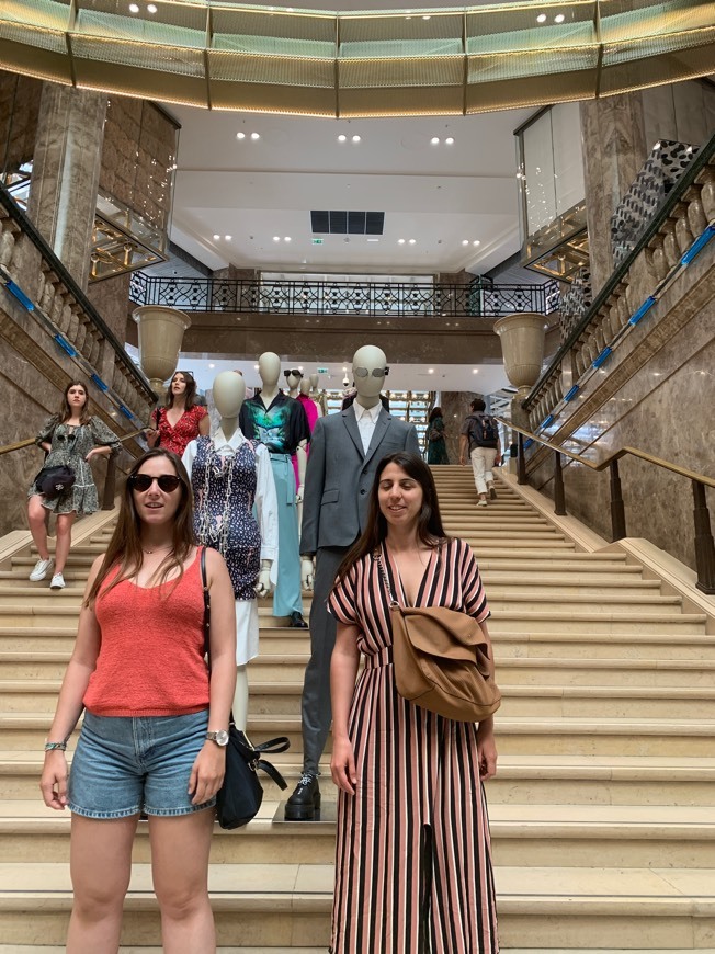 Place Galeries Lafayette Haussmann