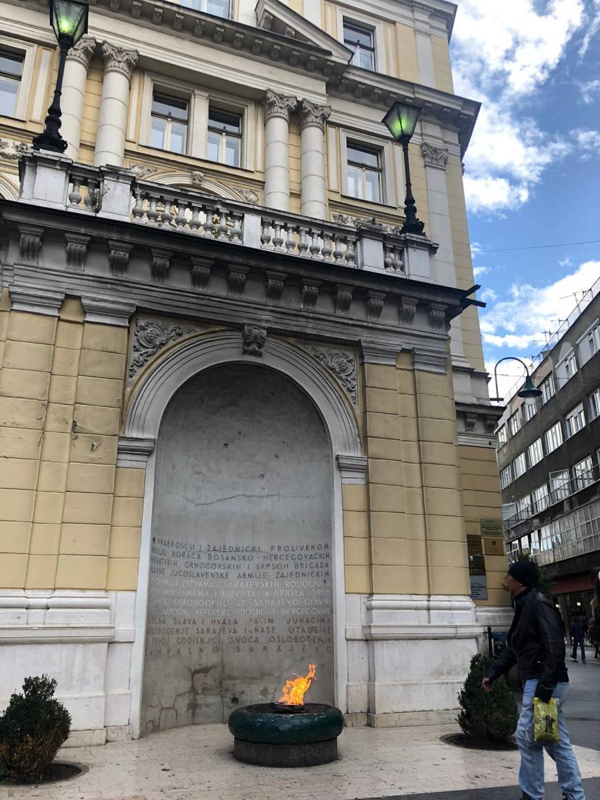 Lugar Eternal Flame Sarajevo