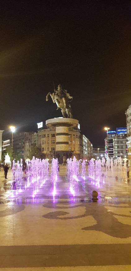 Lugar Alexander the Great Fountain