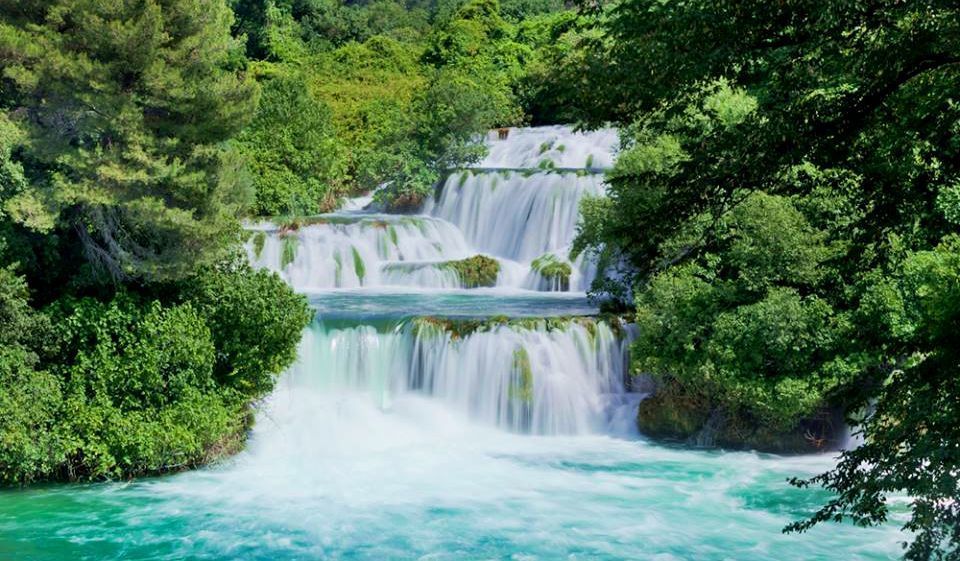 Lugar Krka waterfalls