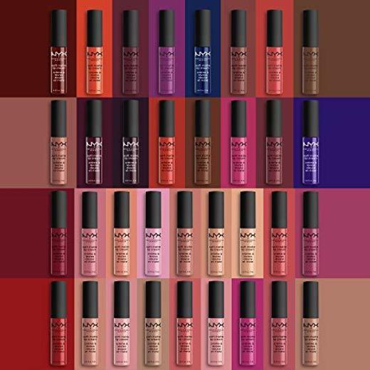 NYX Professional Makeup Pintalabios Soft Matte Lip Cream, Acabado cremoso mate, Color