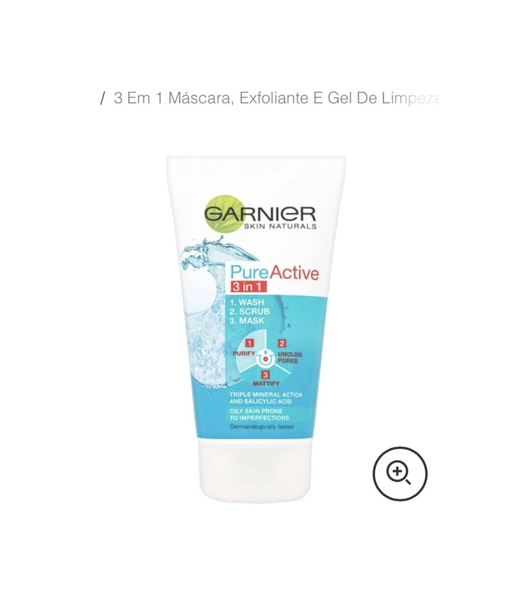 Productos Máscara esfoliante Garnier