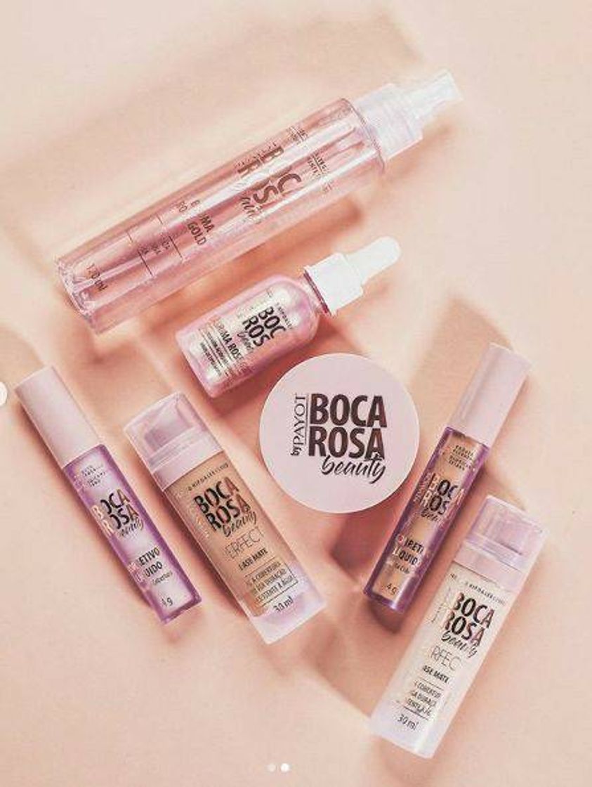 Moda Boca rosa beauty