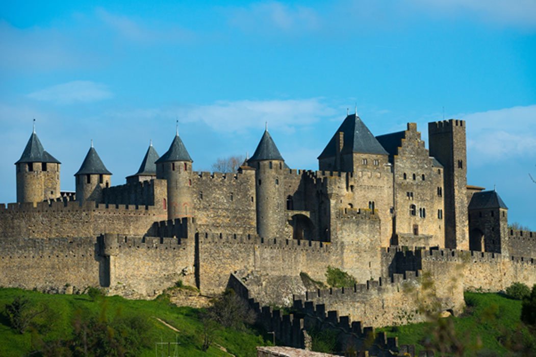 Lugar Carcassonne Castle Panorama View Point