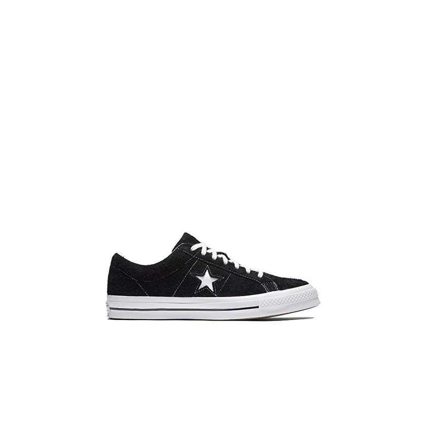 Moda Converse One Star Ox, Zapatillas para Hombre, Negro