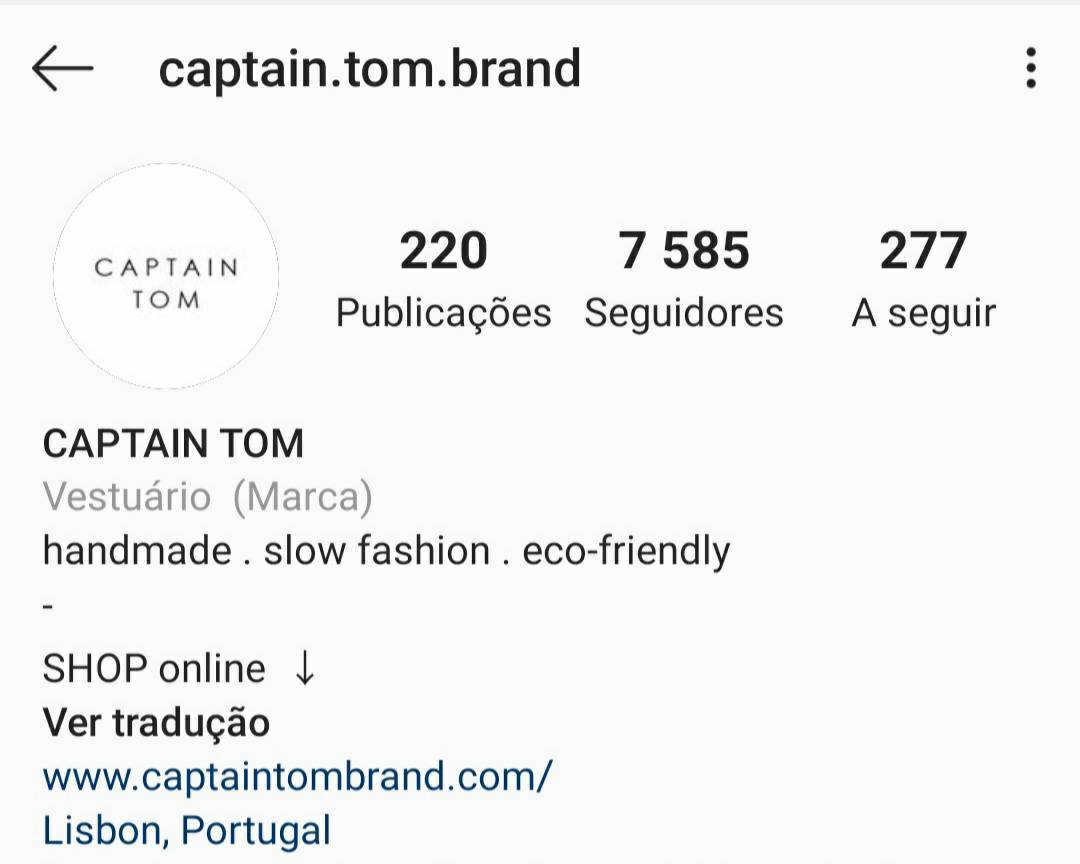 Moda Captain tom brand 