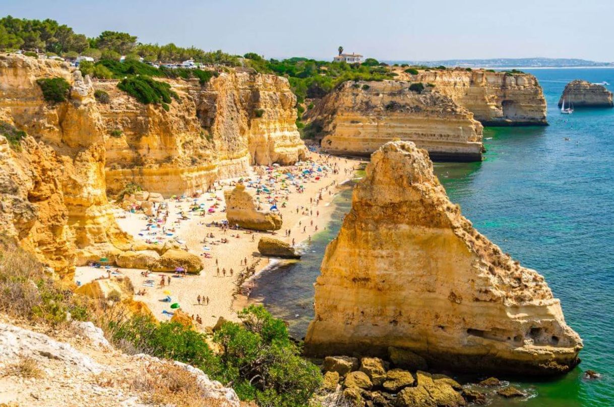 Lugar Praia da Marinha