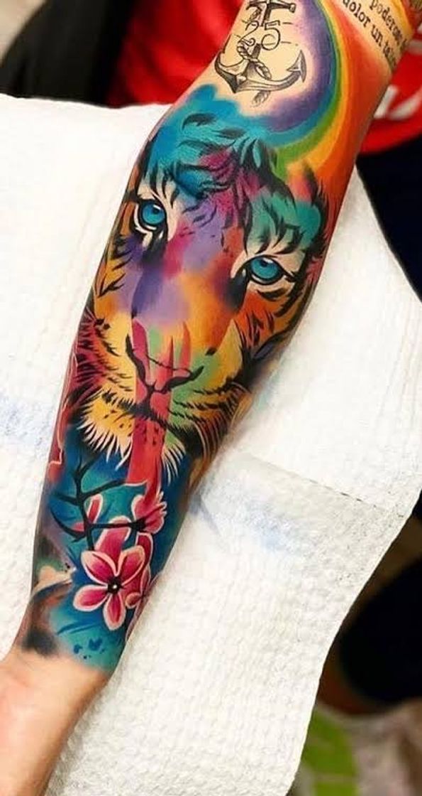 Fashion Tatoo colorida