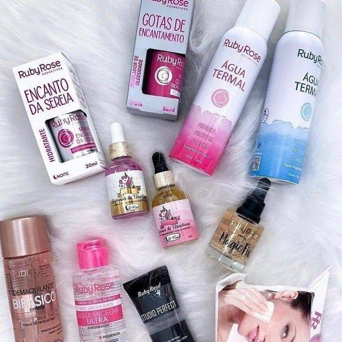 Moda Skin care produtos de maquiagem