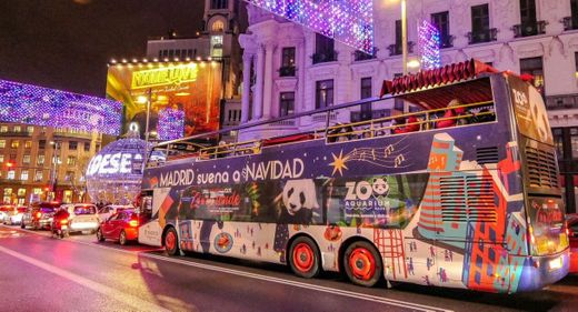 Naviluz Autobús de la Navidad 2020 (Madrid)