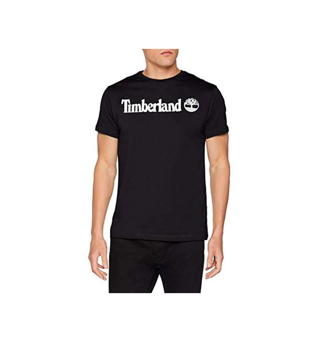 Producto Timberland SS Crew Linear Logo tee Camiseta, Negro