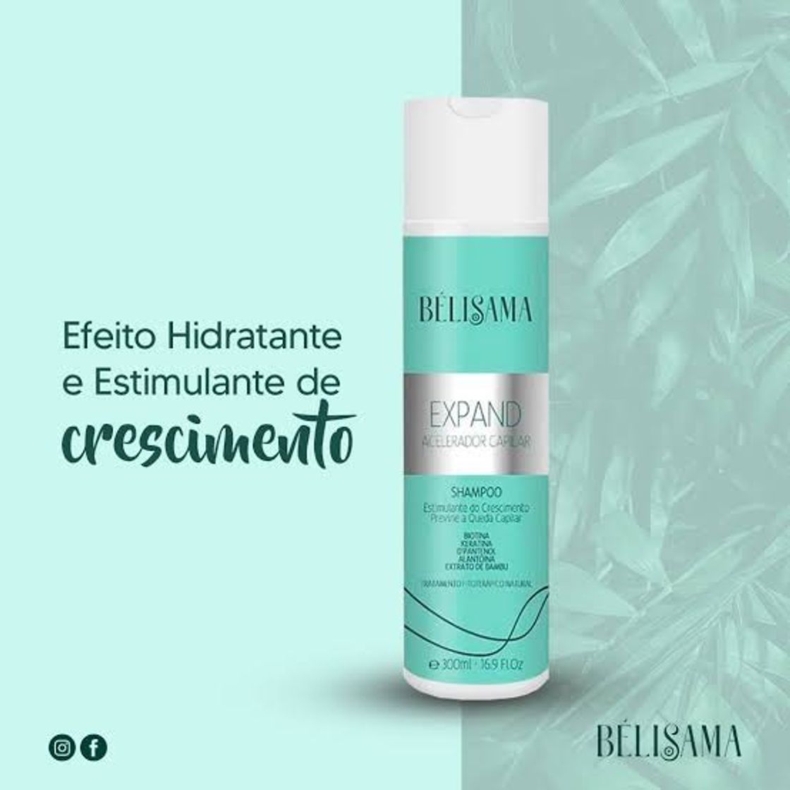 Social O Expand da Bélisama é um acelerador capilar que garante um efeito hidratante aos fios, prevenindo danos e melhorando o condicionamento de cabelos secos, danificados e com pontas duplas. Interessante, não é mesmo? Adquira o seu! ??