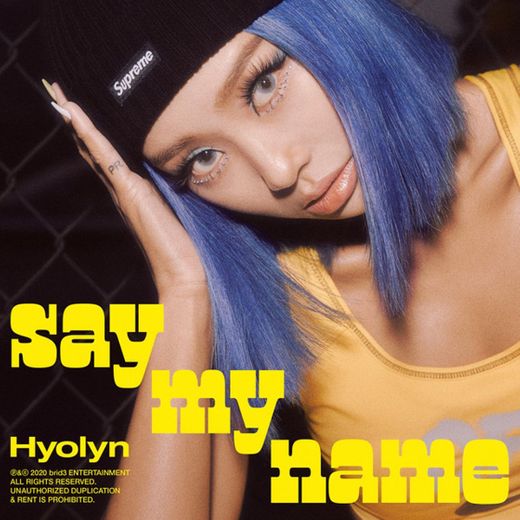 SAY MY NAME