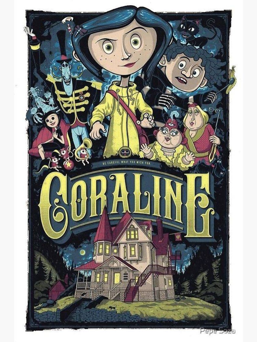 Moda Coraline e o Mundo Secreto