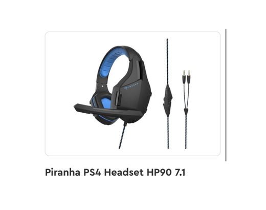 Piranha PS4 headset